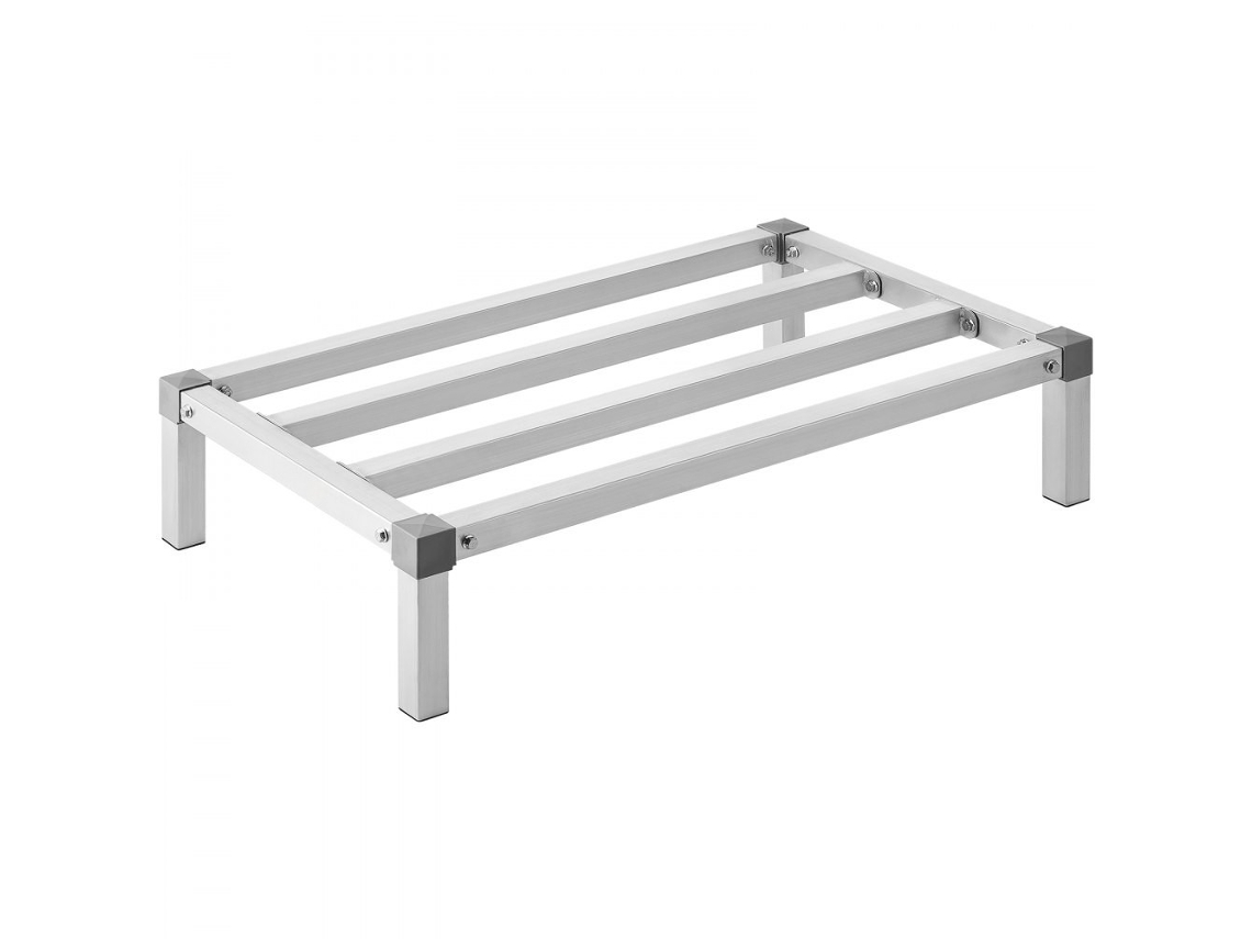 Estantería De Almacenamiento En Aluminio Ajustable 454 Kg 914,4 X 508 X 203,2 Mm Tekmaquinas