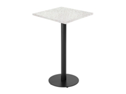 Mesa Alta 60x60 cm en Aglomerado con Recubrimiento de Melamina Oviala