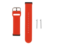 Correa De Silicona Ajustable Para Suunto 7, Spartan Hr Baro Y D5i - Roja