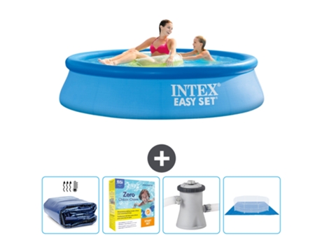 Piscina Insuflável INTEX 28106NP-CB8 (1942 L - 244x61cm)