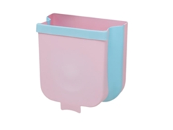 Cubo De Basura Plegable Compacto Para Montaje En Pared, Duradero Y Multifuncional Para Colgar En La Cocina Y El Baño.