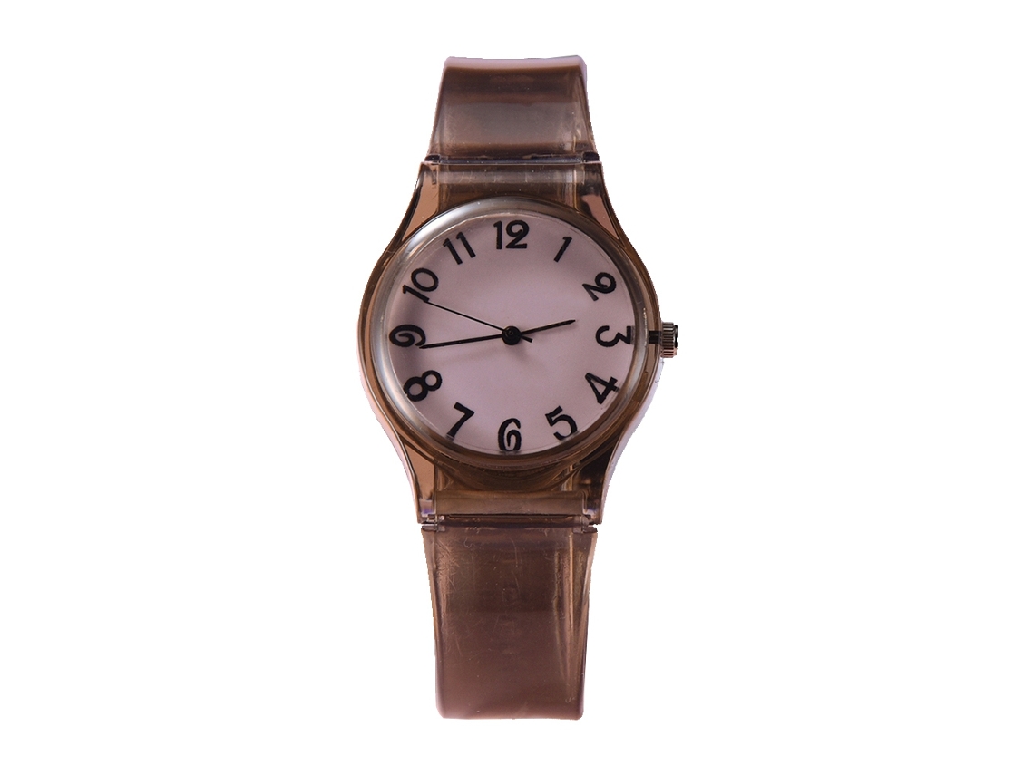 Reloj De Moda Simple Color Candy Xr3364 Para Estudiantes (negro)
