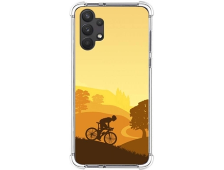 Carcasa Samsung Galaxy A32 4G TUMUNDOSMARTPHONE Ciclista Multicolor