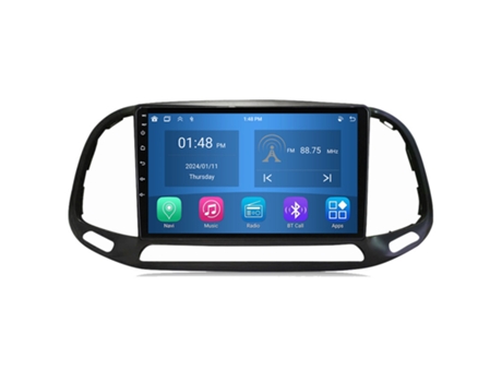 Autoradio 4GB RAM64GB ROM ROVERONE para Fiat Doblo 2015 - 2019 CarPlay Android Coche Radio Bluetooth Navegación