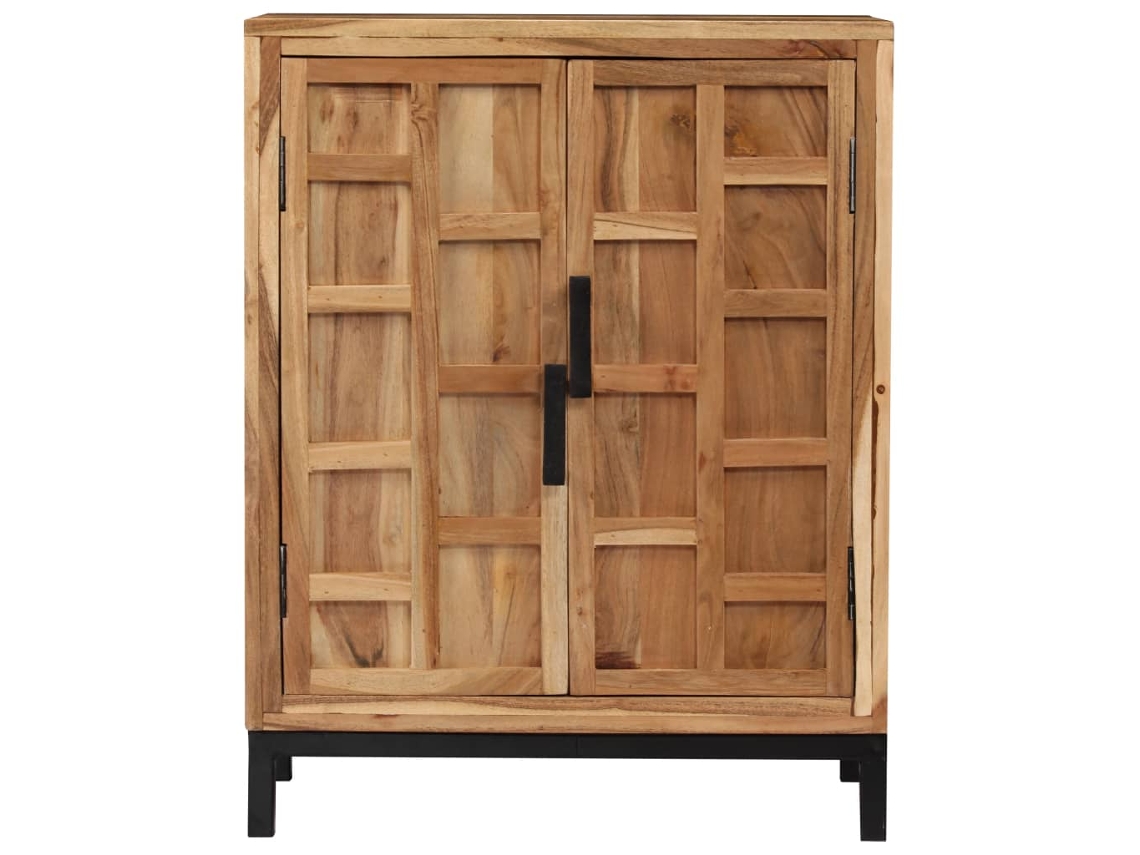 Maison Exclusive - Aparador De Madera Maciza De Acacia Marrón 60x35x76 Cm