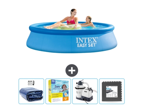Piscina Insuflável INTEX 28106NP-CB68 (1942 L - 244x61cm)