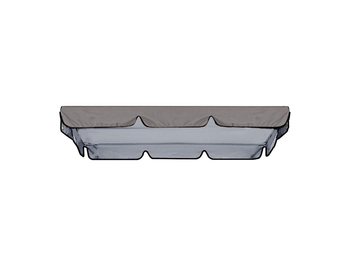 Cubierta superior universal para columpio de patio, resistente a la decoloración, a prueba de polvo y viento, para exteriores, con protección solar.