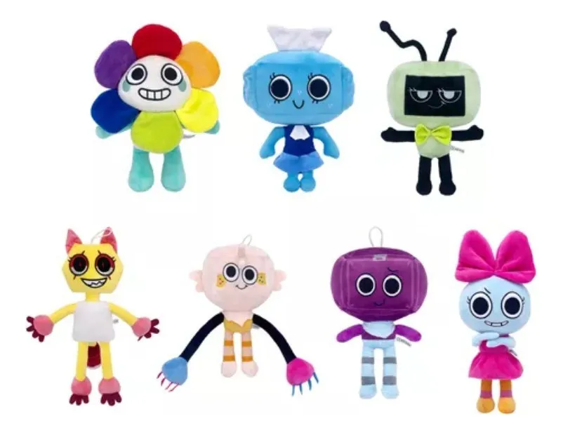 7 piezas de peluche de Dandys World para cumpleaños y Navidad. Fanvayotoy.