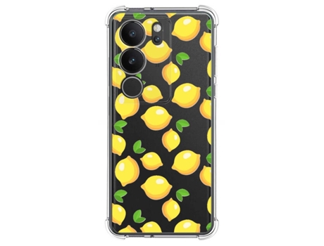 Funda Silicona Antigolpes para Vivo V29 5G diseño Limones Dibujos