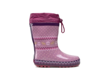 Botas de Bebé PLAYSHOES Norway Lined Goma Morado (27)