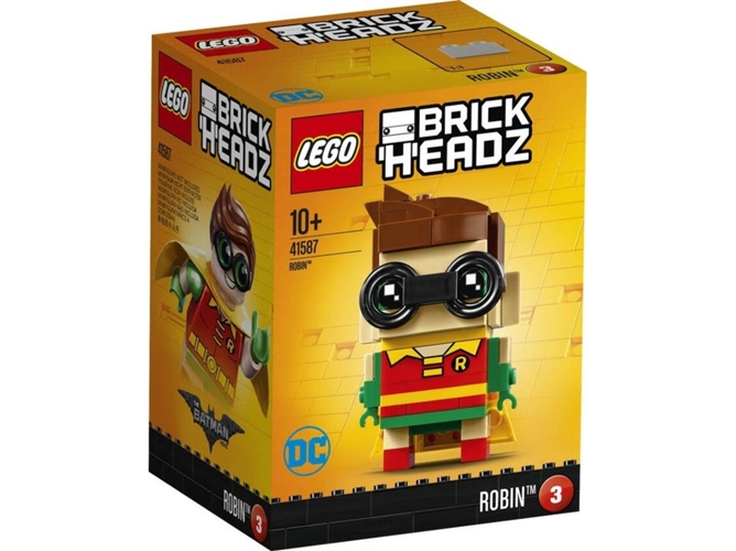 LEGO Brick Headz - Robin (Edad Mínima: 12 - 101 Piezas)