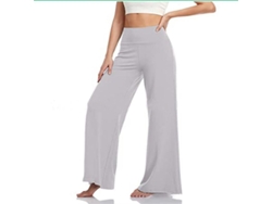 2026-pantalones De Yoga Elásticos Sueltos Para Mujer Pantalones Anchos Casuales Largos