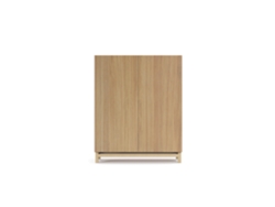 Mueble zapatero/armario HERDASA Lofoten roble dorado puertas vallado 112 x 90 x 27 cm