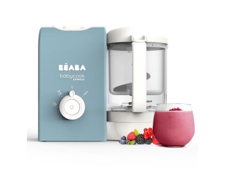 Beaba, Babycook Express, 4 em 1 misturador de bebê cozinheiro, Báltico Blue