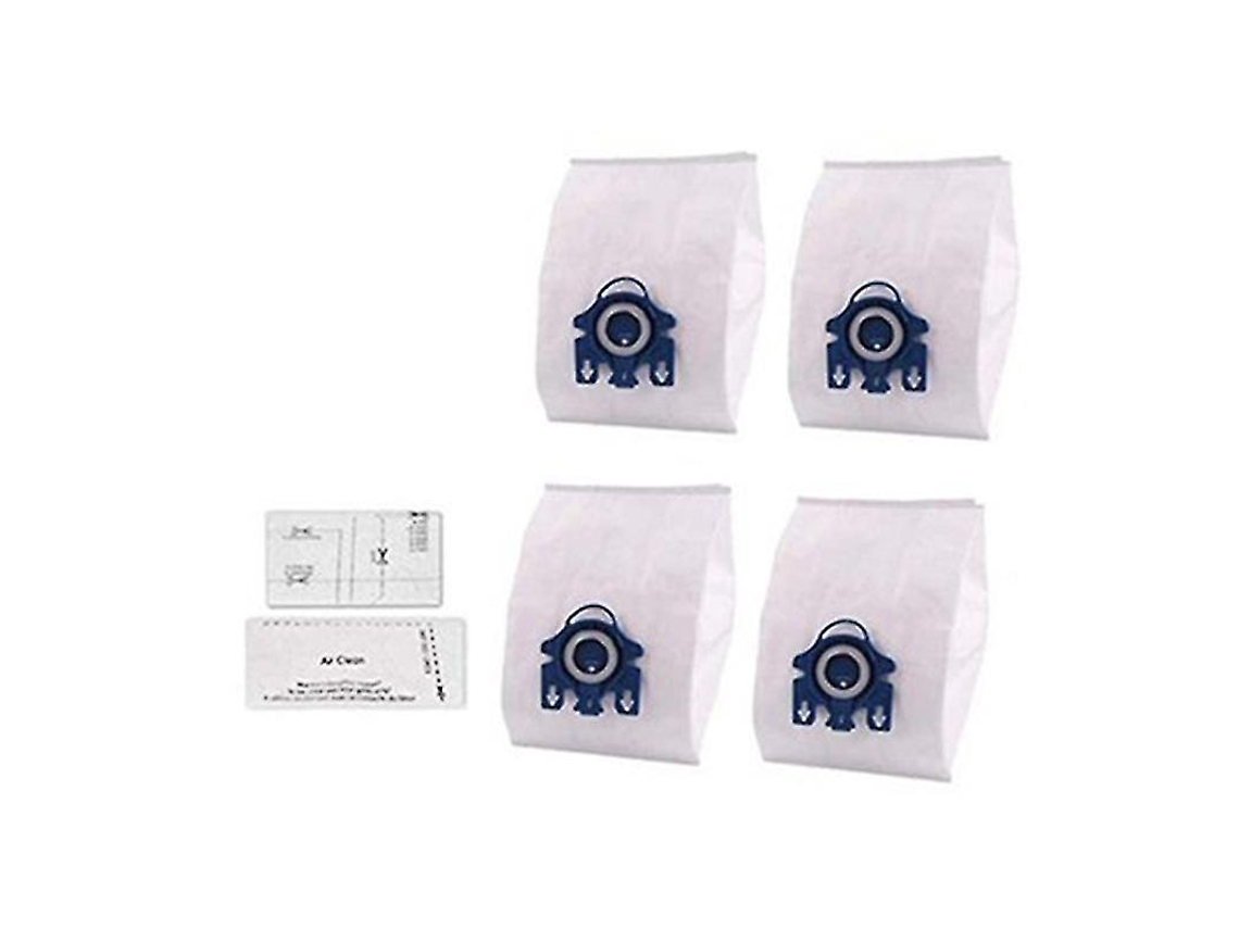 6 piezas compatibles con bolsas para polvo y filtros de algodón no tejido de la serie Miele GN.