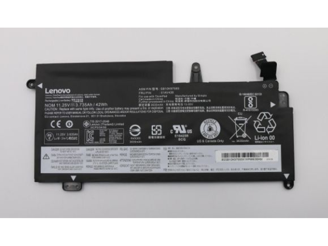 Batería de iones de litio de 42 Wh para Lenovo