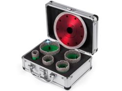 Juego de 5 sierras de corona de diamante profesionales M14 para materiales duros Tekmaquinas