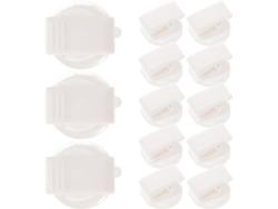 Besportble Clips De Fiestas Y Fotografías Y Papel Y Sujetapapeles 2,40 X 2,40 X 1,50 Cm Acrílico, Fácil Ajuste
