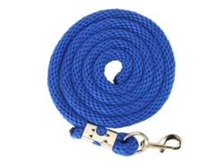 Cuerda De Entrenamiento Para Caballos De 2 M Con Gancho Antirotura Y Agarre Antideslizante Para Paseos Y Manejo - Azul Marino