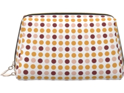 Neceser De Viaje Cuero Organizador Para Mujer Diseño Estampado Vacaciones