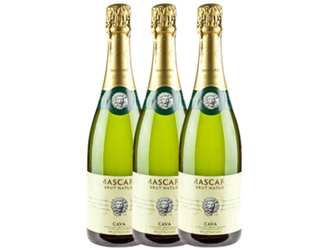 Espumante MASCARÓ Mascaró Brut Nature Cava Reserva (0.75 L - 3 unidades)