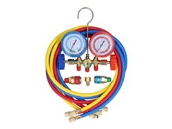 Juego De Manómetros Duos Para Reparación De Aires Acondicionados R134a, R12, R22 Y R502