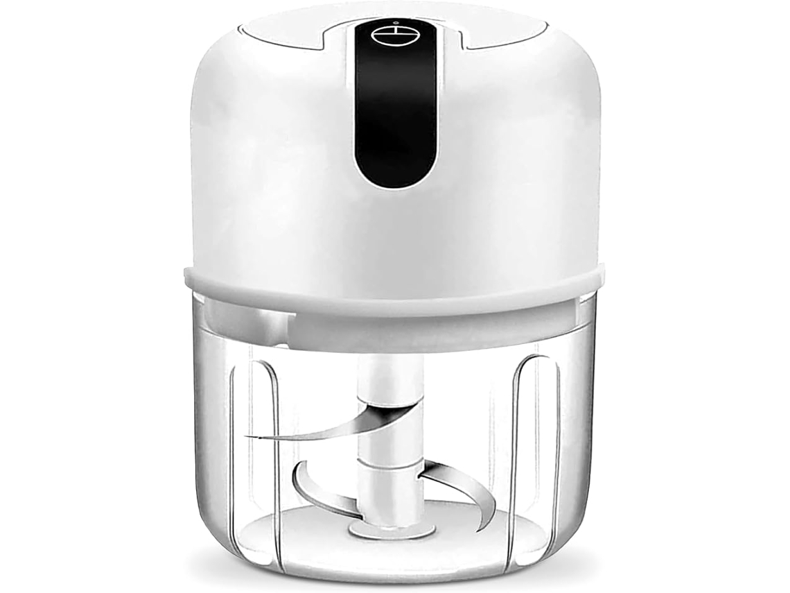 Picadora portátil de ajo y verduras, 250 ml, cuchilla de acero inoxidable, recargable por USB, Siurn