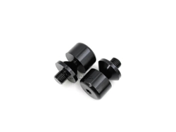 Tapa De Manillar De Moto Negro Cromado Para Harley Pan America 1250 S 2021-up Cnc Aluminio Negro
