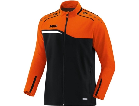 Chaqueta para Niños JAKO Loisir Competition 2.0 (Negro y Naranja - 11/12 Años )