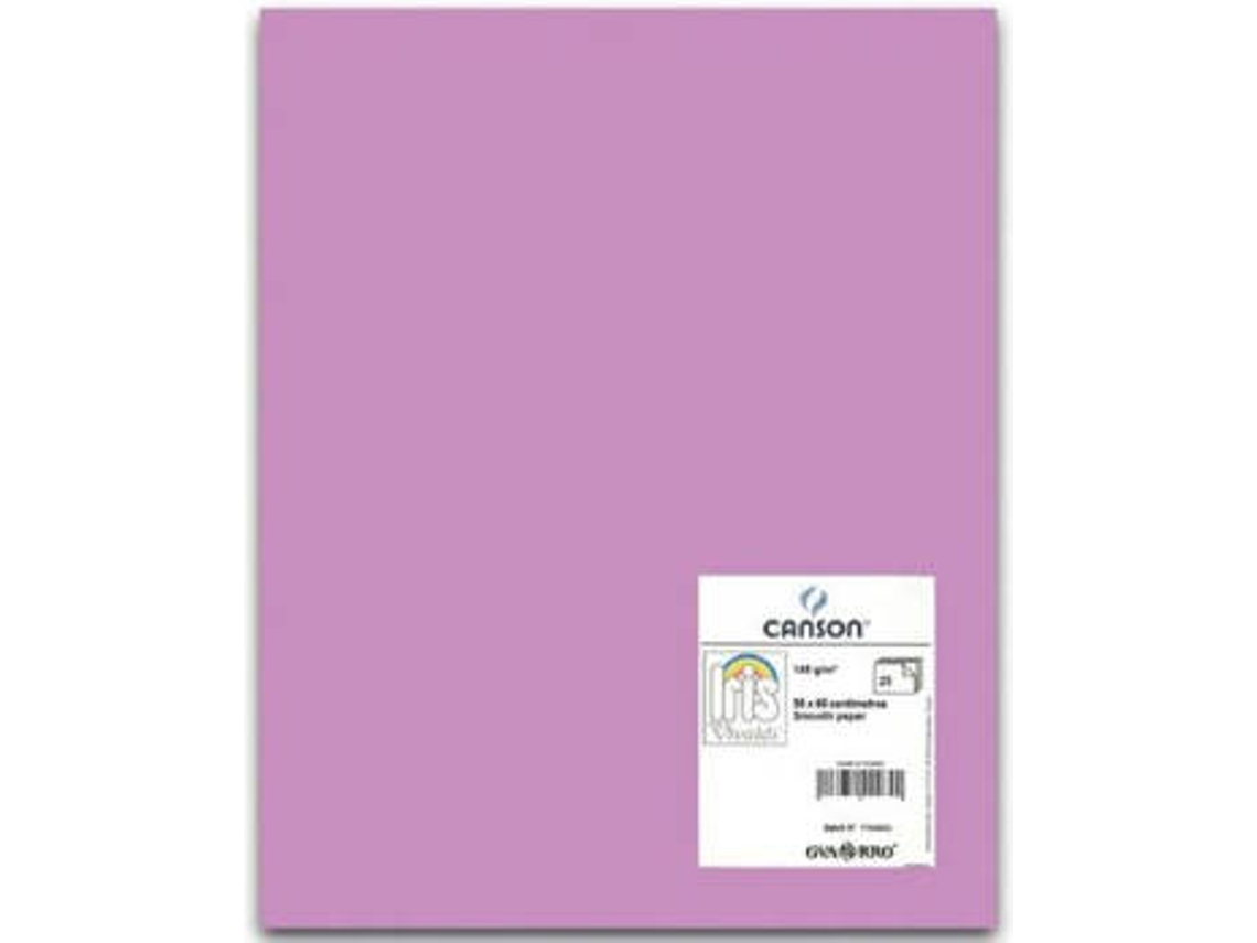 Cartulina CANSON Rosa (A4 - 50 Unidads - 185 g/m²)