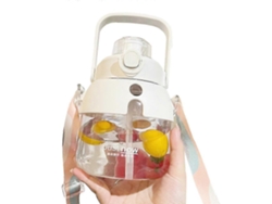 Botella De Agua De Gran Capacidad Botella De Agua Portátil Botella Deportiva Rosewell