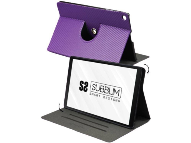 Funda Tablet SUBBLIM 360 Exclusive (Universal - 10.1'' - Morado)