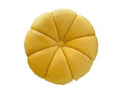 Cojín Redondo De Calabaza - Para Sofá Y Cama