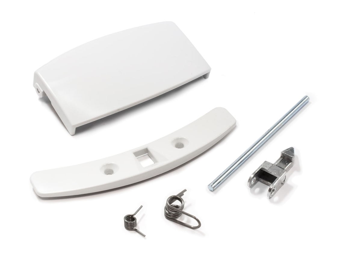 Tirador Blanco De La Puerta Kit - Elx 4055087003 Para Lavadora Dhl013zn