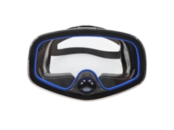 Omni-óculos De Mergulho Scuba Com Cristal Temperado Anti-glare Válvula Nasal Lente Única Para Snorkel Esportes Aquáticos