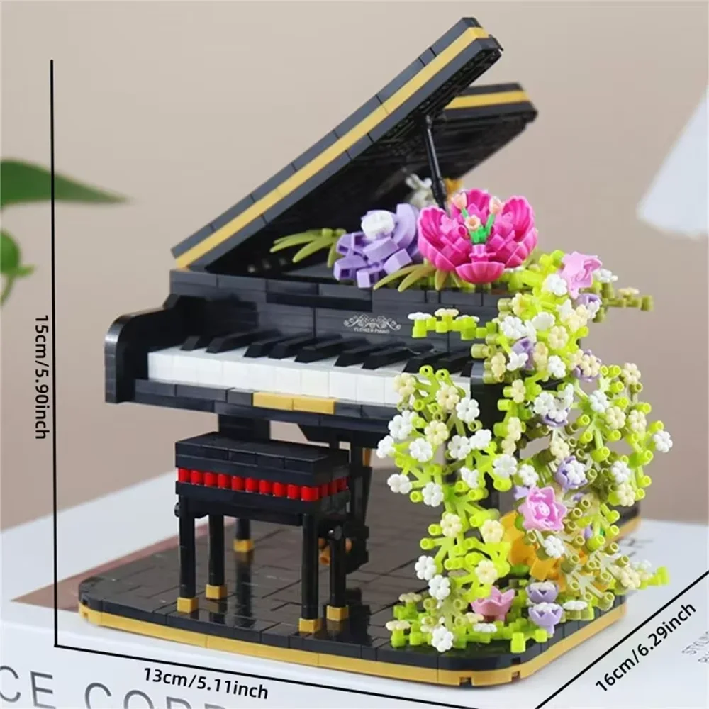 Mini Juego De Bloques De Construcción (piano) Para Niños, Adultos O Principiantes Perfecto Como Regalo De Fiesta.