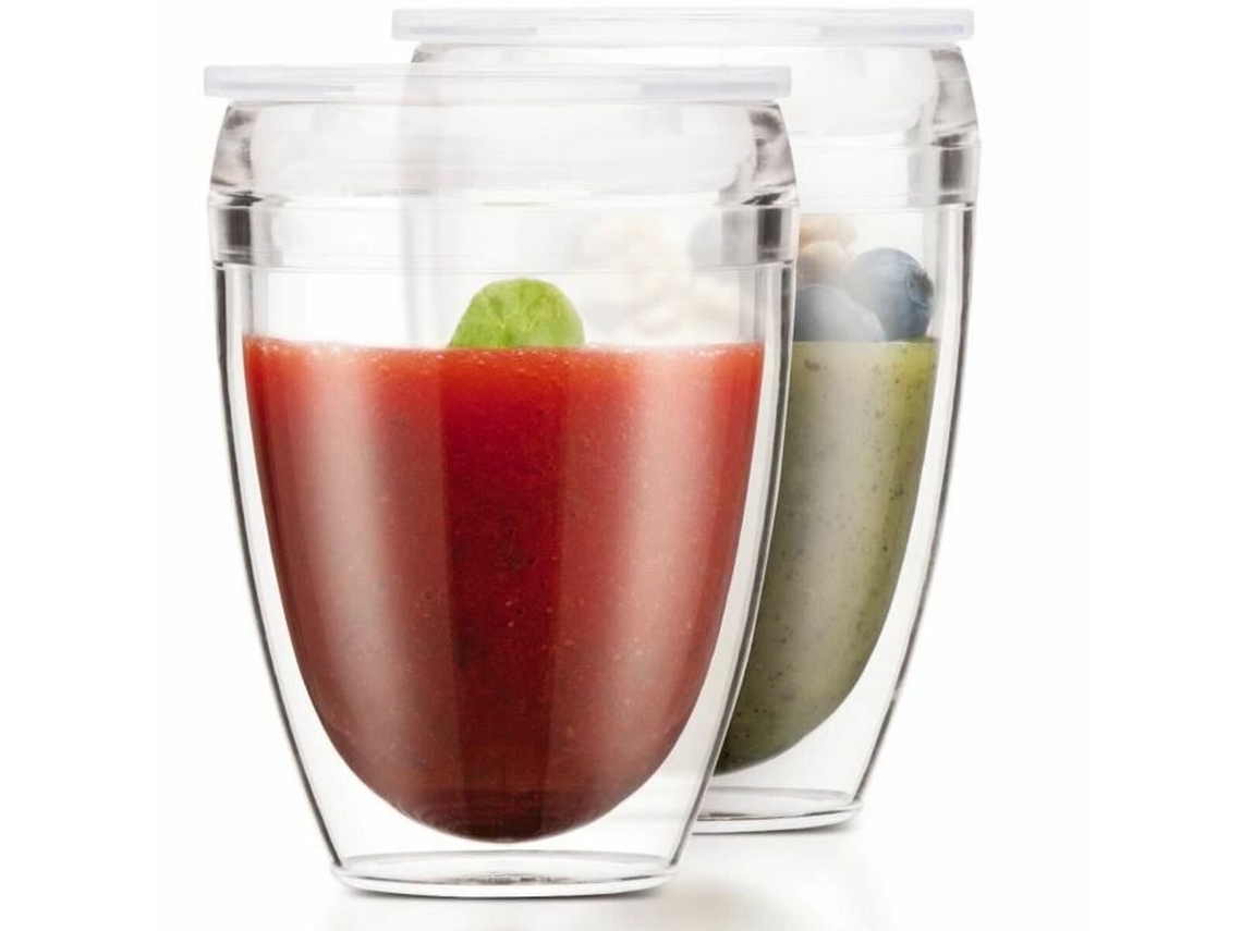 Set De Vasos Bodum Transparente Plástico 350 Ml (2 Unidades)