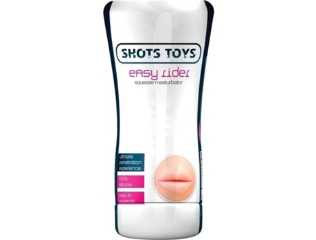 Masturbador SHOTS Easy Rider Squeeze Oral