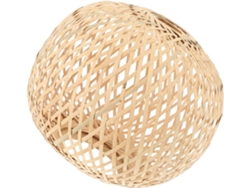 Iluminación De Seguridad De Bambú Tejido A Mano, Material Natural Suave, Decoración De Bambú Para El Hogar Y La Sala De Estar.