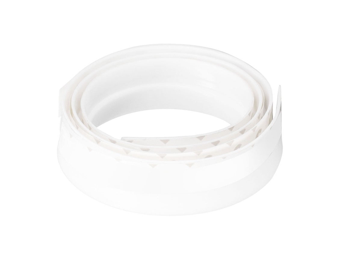 Burlete De Silicona De 28 Mm Para Aislamiento Acústico De Puertas, Duradero Y Ligero, Para Puertas De Salón, Color Blanco.