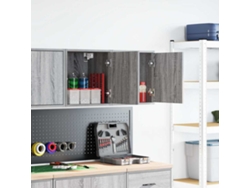 Maison Exclusive - Armarios De Pared 2 Uds Para Garaje Madera Gris Sonoma