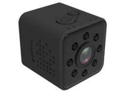 Mini cámara wifi Full HD 1080p, impermeable, visión nocturna, Yizhood (negra)