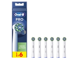 Recambios Cepillo Eléctrico ORAL B CROSS ACTION (6 Uni)