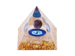 Bjww-pirâmide De Pedra De Constelação Para Energia Positiva Reduzir Estresse Chakra Resina Cura Meditação Poder Câncer