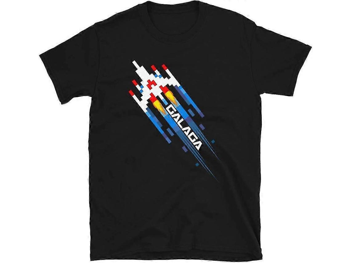 Mod.17 Arcade Galaga 1981 Space Invaders Videojuego Juego Retro Vintage 80s Consola De Juegos Aliens 8-bits Camiseta Gamer