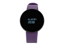Pulsera Deportiva (morada) Podómetro Inteligente Monitor De Frecuencia Cardíaca Rastreador De Pasos Con 10 Días De Standby