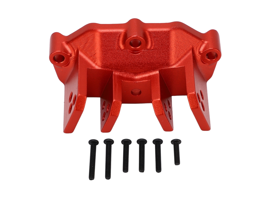 Soporte De Brazo De Eje Superior De Aleación De Aluminio Para Coches Rc Losi Baja Rey Hammer Rey U4 Rojo 1/10