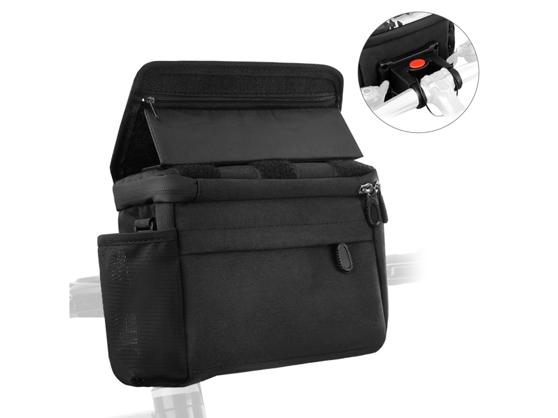2026-bolsa Para Manillar De Bicicleta Impermeable Con Soporte De Teléfono Táctil Para Bicicleta De Montaña
