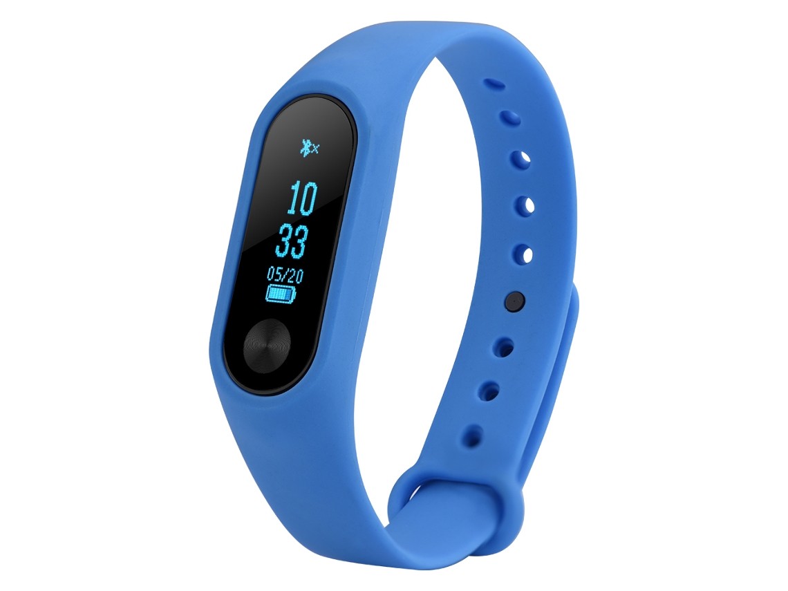Pulsera Inteligente Monitor De Frecuencia Cardíaca Y Sueño Exclusiva Lazada M2s Azul