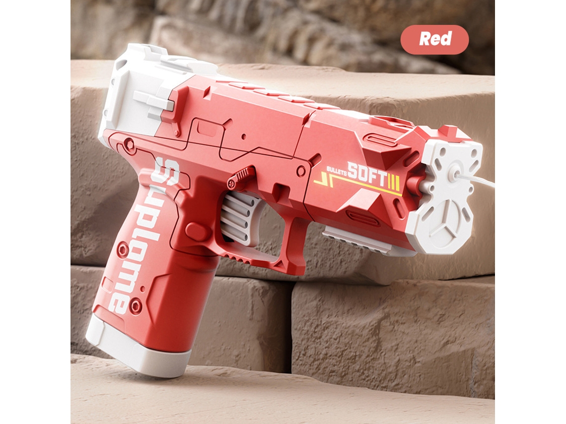 Pistola De Agua Manual (roja) - Desert Eagle - Juguete De Combate De Natación - Disparo Continuo - Piscina Al Aire Libre